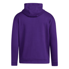 adidas Men's SS25 Washington Huskies Street Sign Fleece Hoodie Back Hover