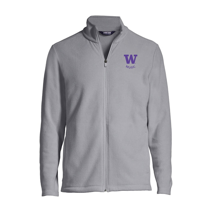 Lands' End Men's UW School of Music Thermacheck Fleece Full Zip