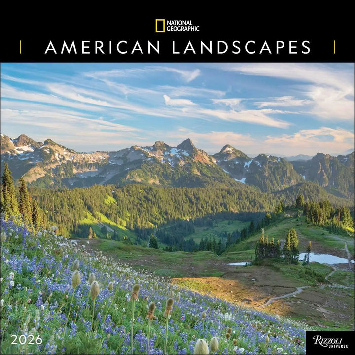 National Geographic American Landscapes 2026 Wall Calendar