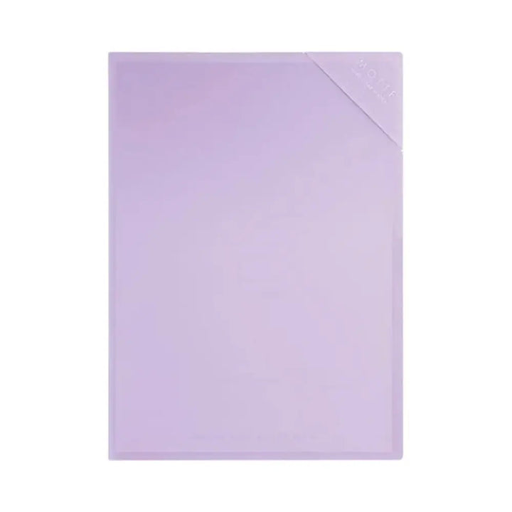 Kokuyo Motte Hard Clear Folder#color_lilac