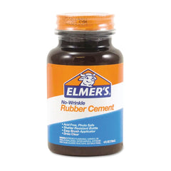 Photo of Elmer's 4oz No Wrinkle Rubber Cement.