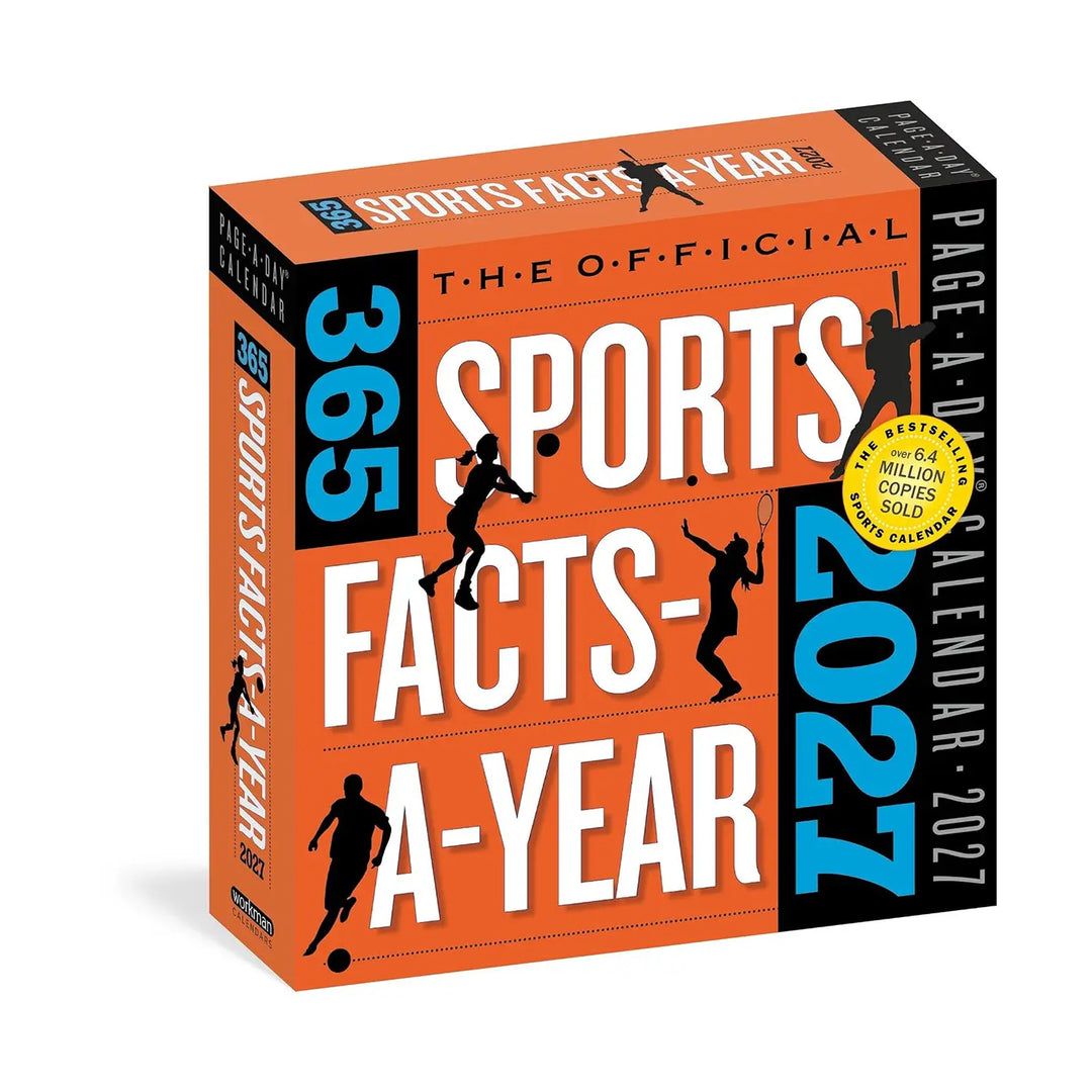 Official 365 Sports Facts-A-Year Page-A-Day 2027 Calendar