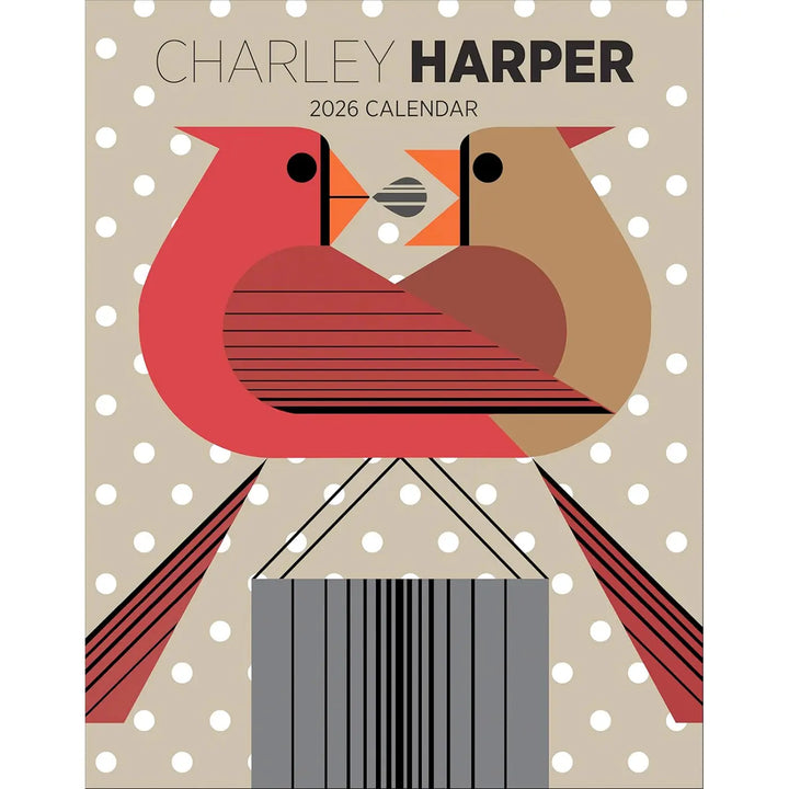 Charley Harper 2026 Mini Wall Calendar