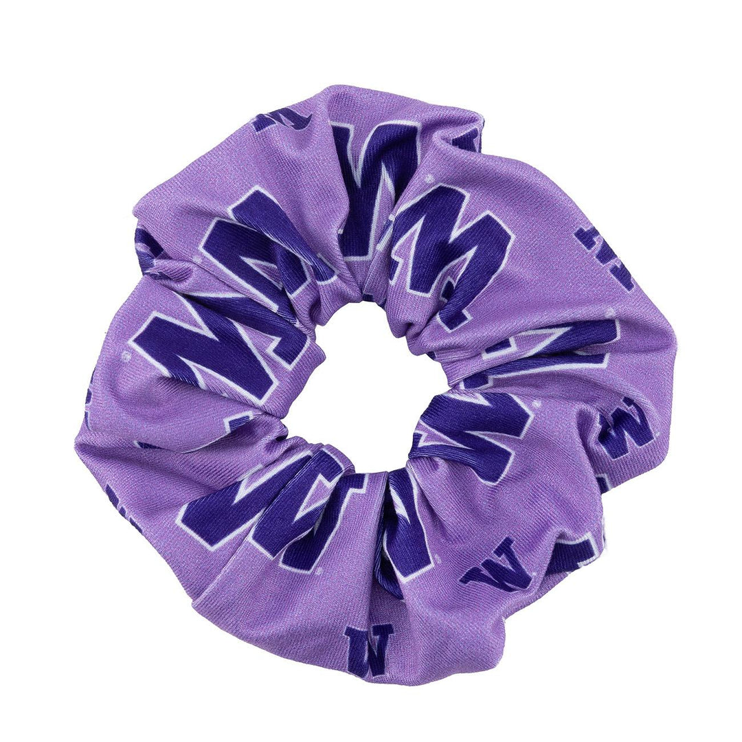 Zoozatz Lavender Allover W Hair Scrunchie