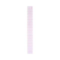 Westcott 18" 8ths Graph Plastic Beveled Ruler