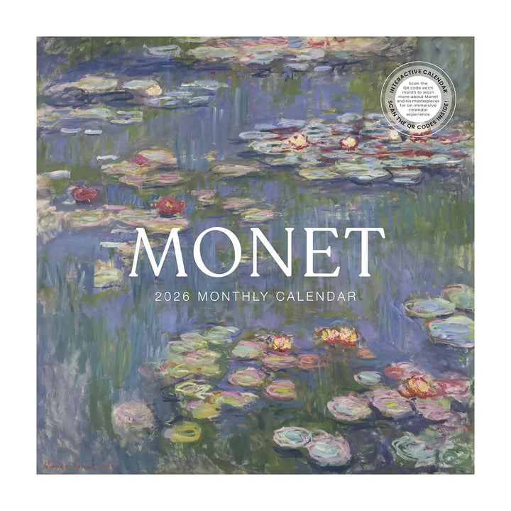 2026 Monet 16-month Wall Calendar