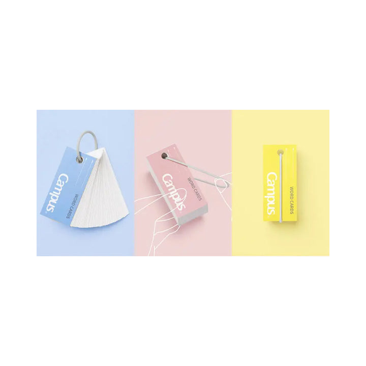 Kokuyo Campus Word Cards with Band