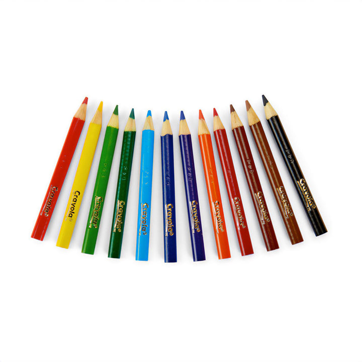 Crayola Short Colored Pencil Set 12 Count