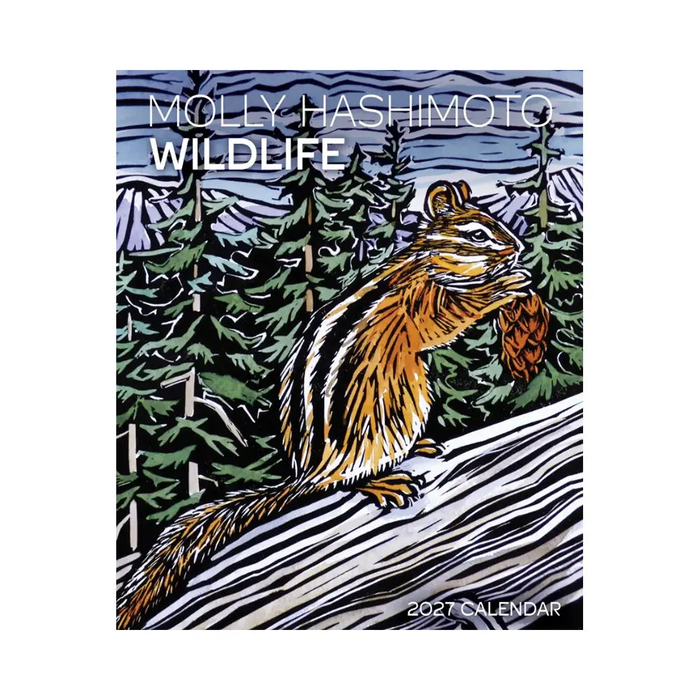 Molly Hashimoto Wildlife 2027 Mini Wall Calendar