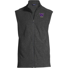 Lands' End Men's UW Alumni ThermaCheck Fleece Vest