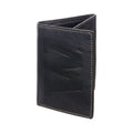 Jardine Black W Contrast Stitch Tri-fold Wallet thumbnail