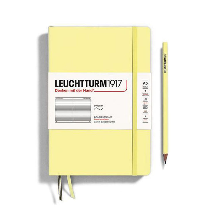 Leuchtturm 1917 A5 Medium Softcover Notebook 123ct