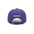 New Era Purple Washington Huskies 9Fifty A-Frame Cartoon Logo Snapback Hat thumbnail