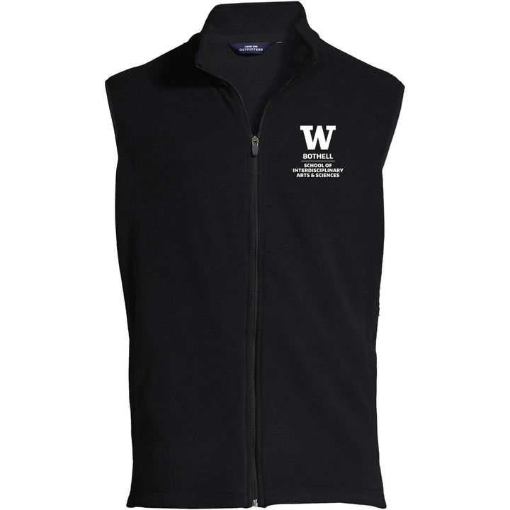 Lands' End Men's UW Bothell Interdisciplinary Arts & Sciences Thermacheck Fleece Vest