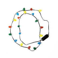Lotsa LITES! Holiday LED Bulb Necklace
