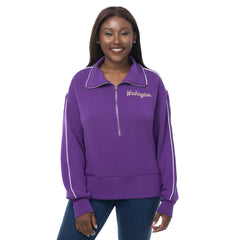Zoozatz Women's Washington Traditions Half Zip