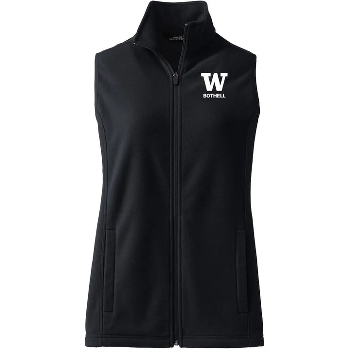 Lands' End Women's UW Bothell Thermacheck Fleece Vest