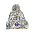 Zoozatz Gray W Marled Pom Cuffed Beanie thumbnail