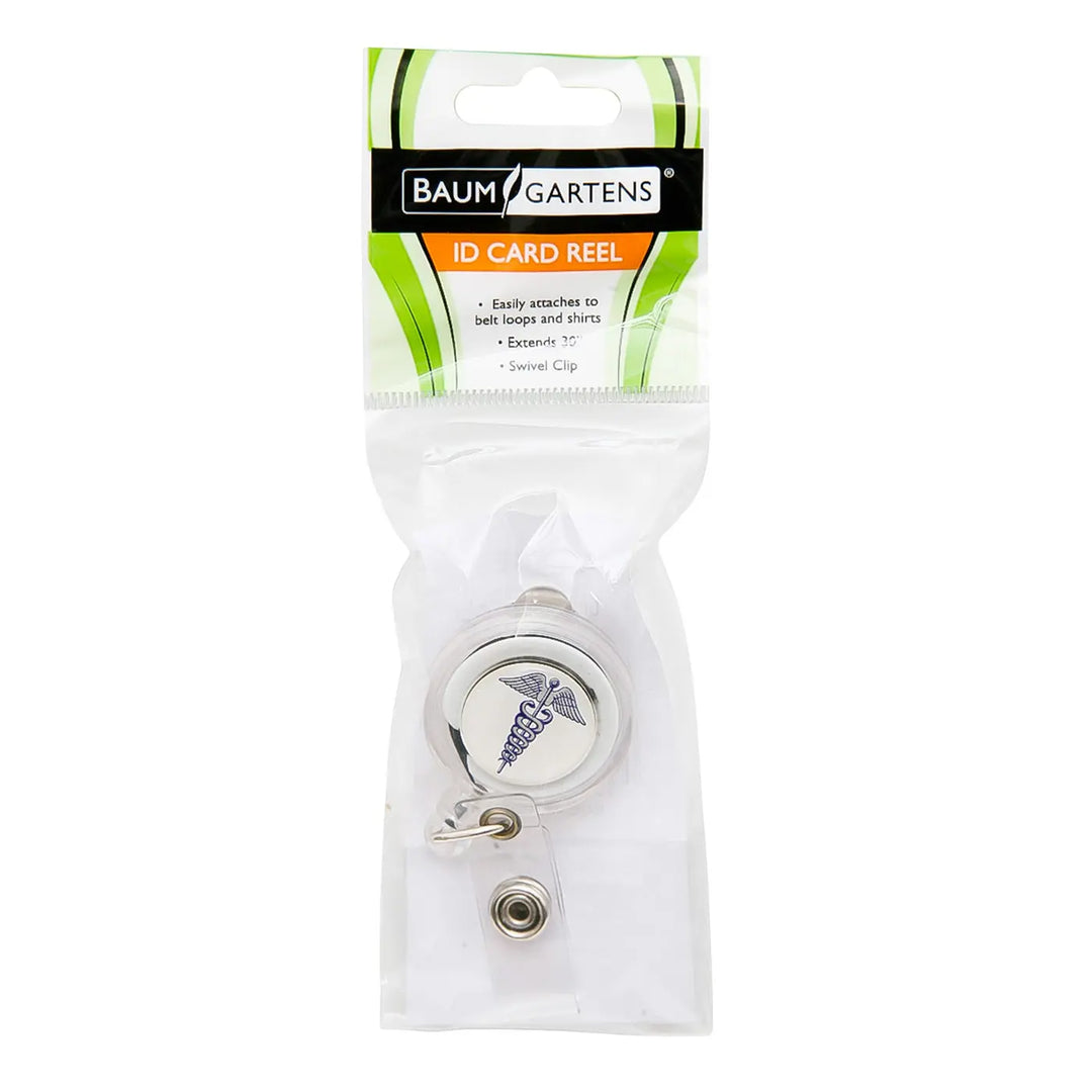 Sicurix Assorted Colors Caduceus ID Card Reel
