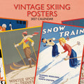 2027 Vintage Skiing Posters Wall Calendar thumbnail