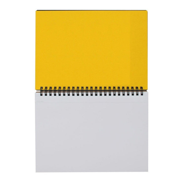 Maruman Black Mnemosyne Blank Top Spiral Notebook 70ct
