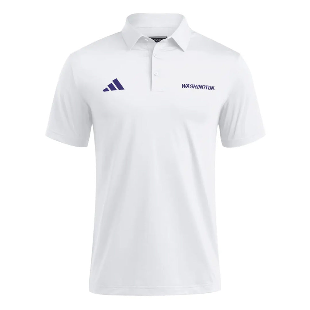 adidas Men's Washington Wordmark Ultimate365 Solid Polo