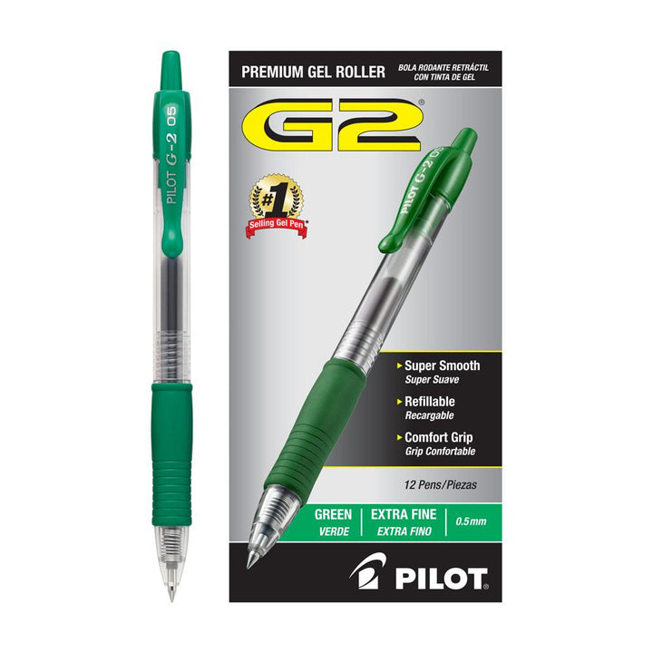 Pilot G2-5 Ultra Fine Point .5mm Retractable Gel Pen