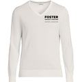 Lands' End Unisex UW Foster Specialty Masters Cotton Modal V-neck Pullover Sweater thumbnail