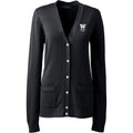Lands' End Women's UW Bothell STEM Cotton Modal Long Sleeve V-neck Cardigan Sweater thumbnail