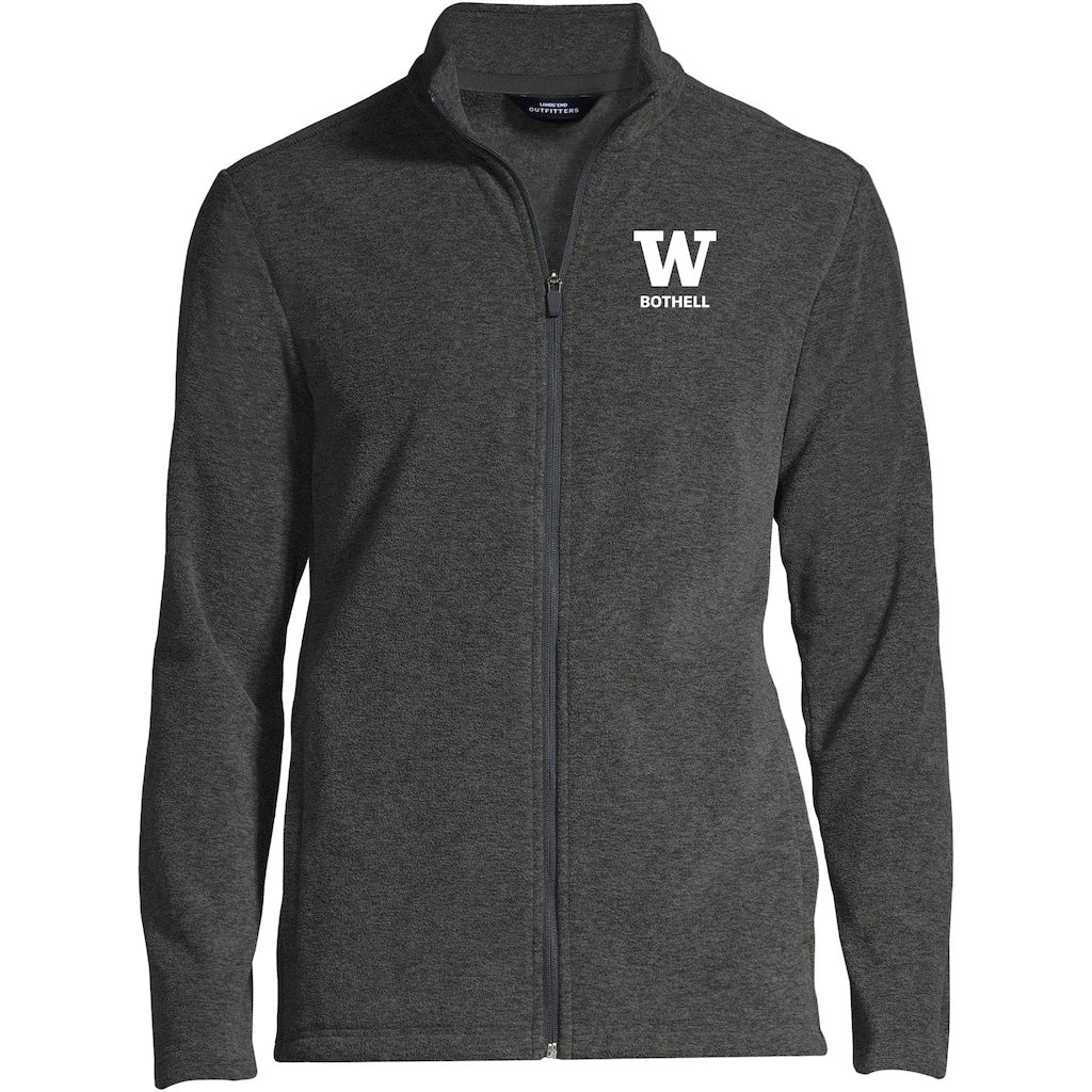 Lands' End Men's UW Bothell Thermacheck Fleece Full Zip