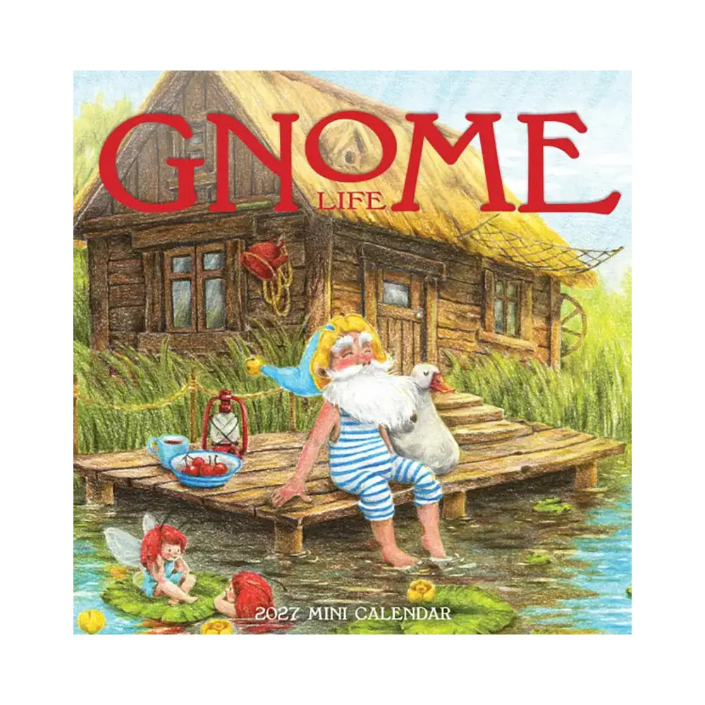 Gnome Life Mini Wall 2027 Calendar