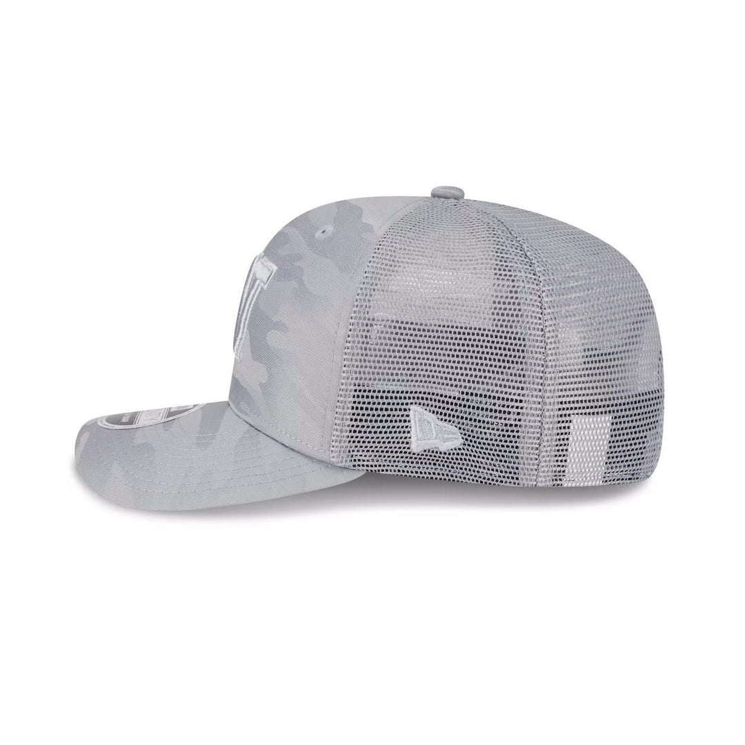 New Era Camo Gray 9Seventy Mesh Back Stretch Snap Adjustable Hat