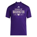 adidas Men's Issued By Washington D4T Short Sleeve Tee Front thumbnail
