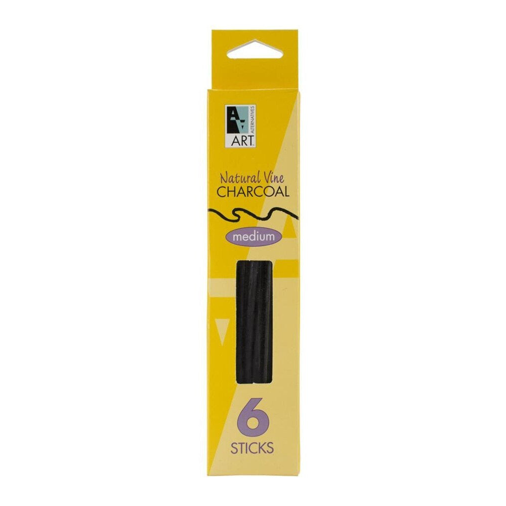 Art Alternatives Soft Vine Charcoal 6 Count