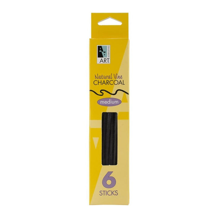 Art Alternatives Soft Vine Charcoal 6 Count