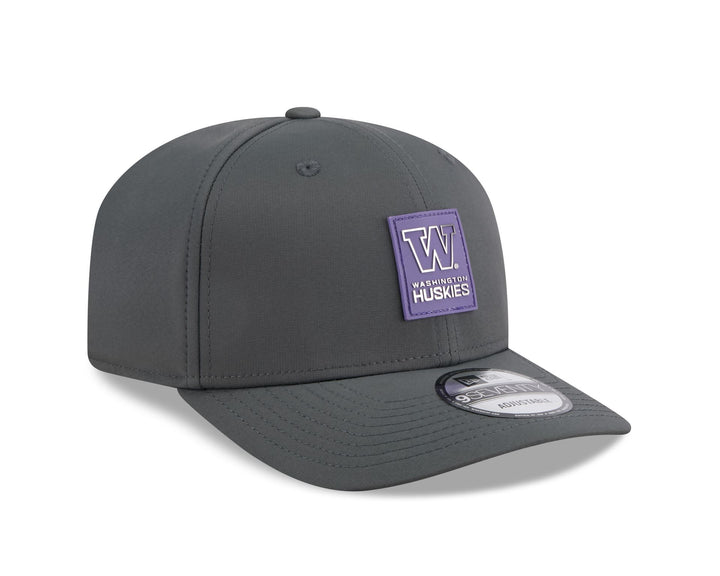 New Era 2025 Sideline Charcoal 970 Solid Silicone Patch Adjustable Hat