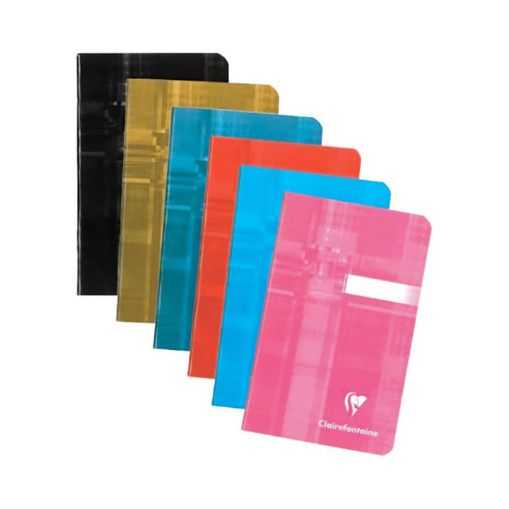 Clairefontaine 3.5"x5.5" Lined Stapled Notebook 48ct