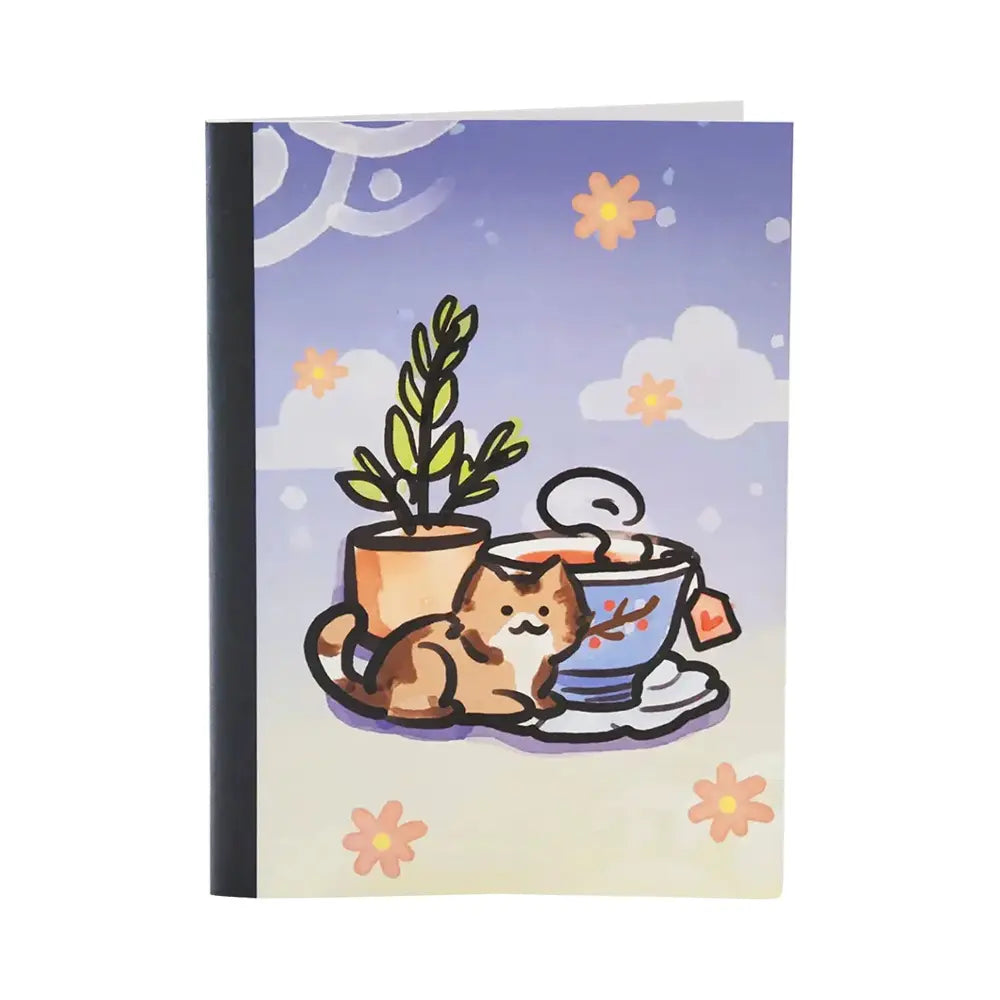Brightspot Design Cat Tea B5 Notebook
