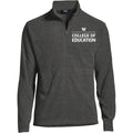 Lands' End Men's UW College of Education ThermaCheck Fleece Quarter Zip thumbnail