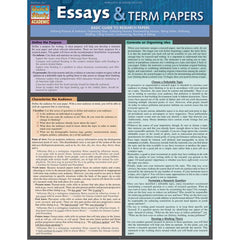 Photo of Essays & Term Papers Bar Chart.
