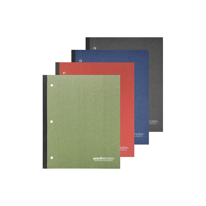 Roaring Spring Recycled Assorted 1 Subject College Ruled Glued Notebook 70ct