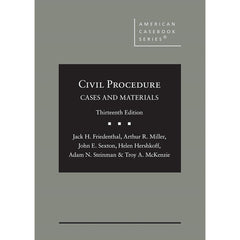 Civil Procedure (13E 22)