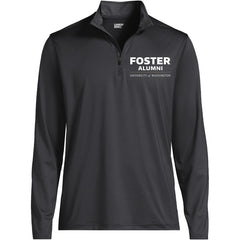 Photo of Lands' End Unisex UW Foster Alumni Rapid Dry Quarter Zip.