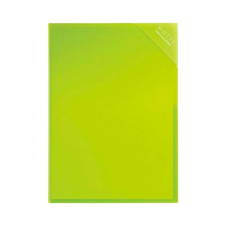 Kokuyo Motte Hard Clear Folder#color_light-green