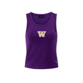 Hype and Vice Women's Embroidered W MVP Tank Front thumbnail