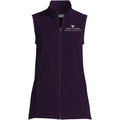 Lands' End Women's UW School of Nursing Thermacheck Fleece Vest Purple thumbnail