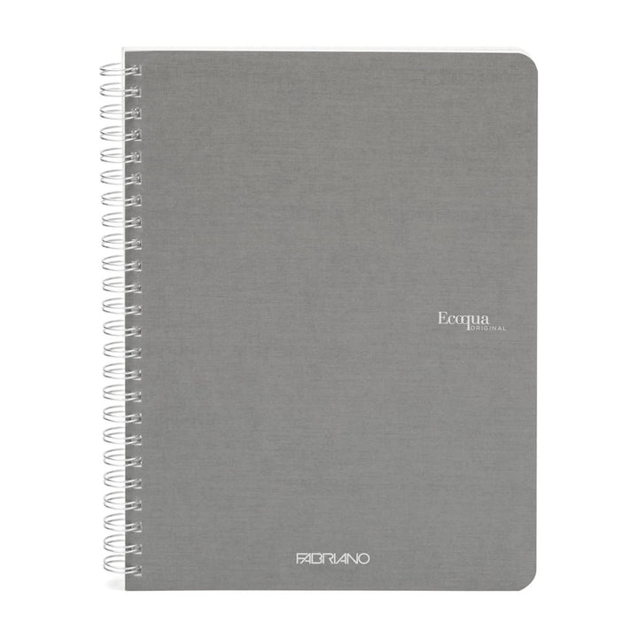 Fabriano Ecoqua 5.8" x 8.25" Spiral Grid Notebook 70 Sheets