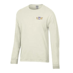 Photo of Comfort Wash Unisex Washington Huskies Vault Dawg Back Print Long Sleeve Tee.