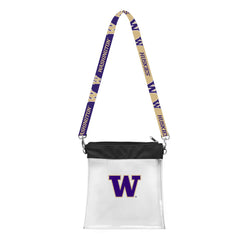 Little Earth Clear W Satchelette PVC Crossbody Bag