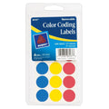 Avery Assorted Color Removable 3/4" Round Coding Label 315ct thumbnail